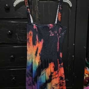 TieDie Dress size Xl but feels like Large!
